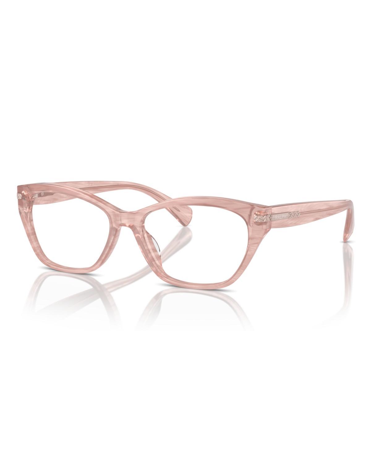 Ralph by Ralph Lauren Womens Eyeglasses, A7161U - Shiny Transparent Rose Product Image