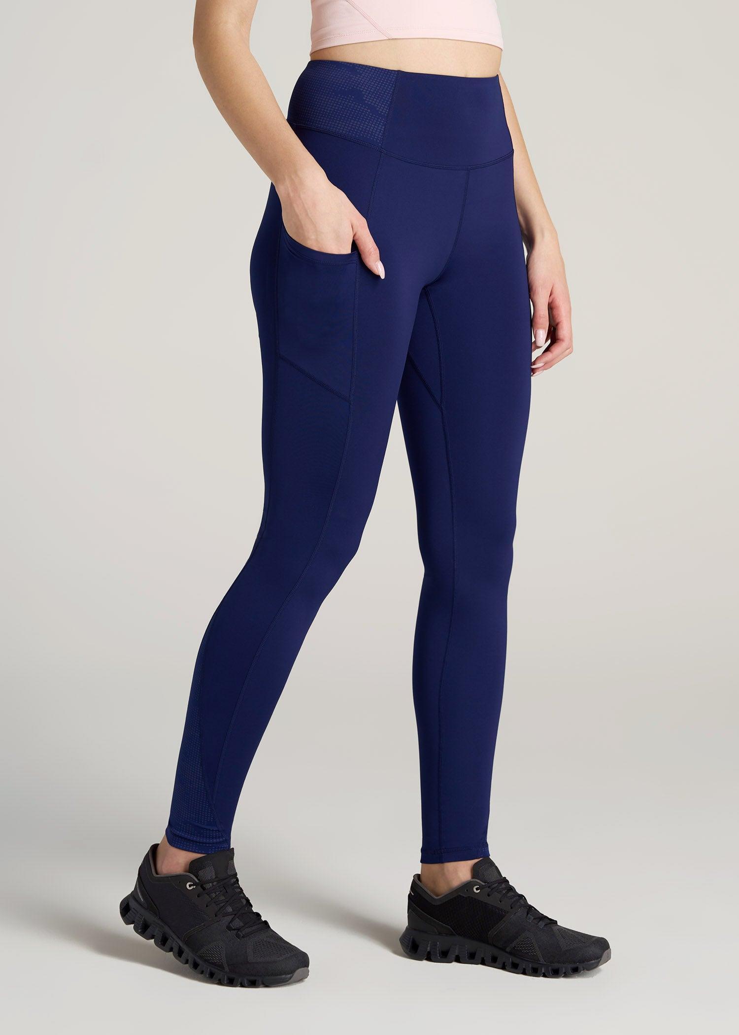 Reflex Legging for Tall Women in Midnight Blue Product Image