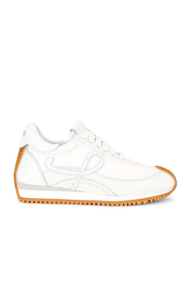 Loewe Flow Runner Sneaker in White Product Image