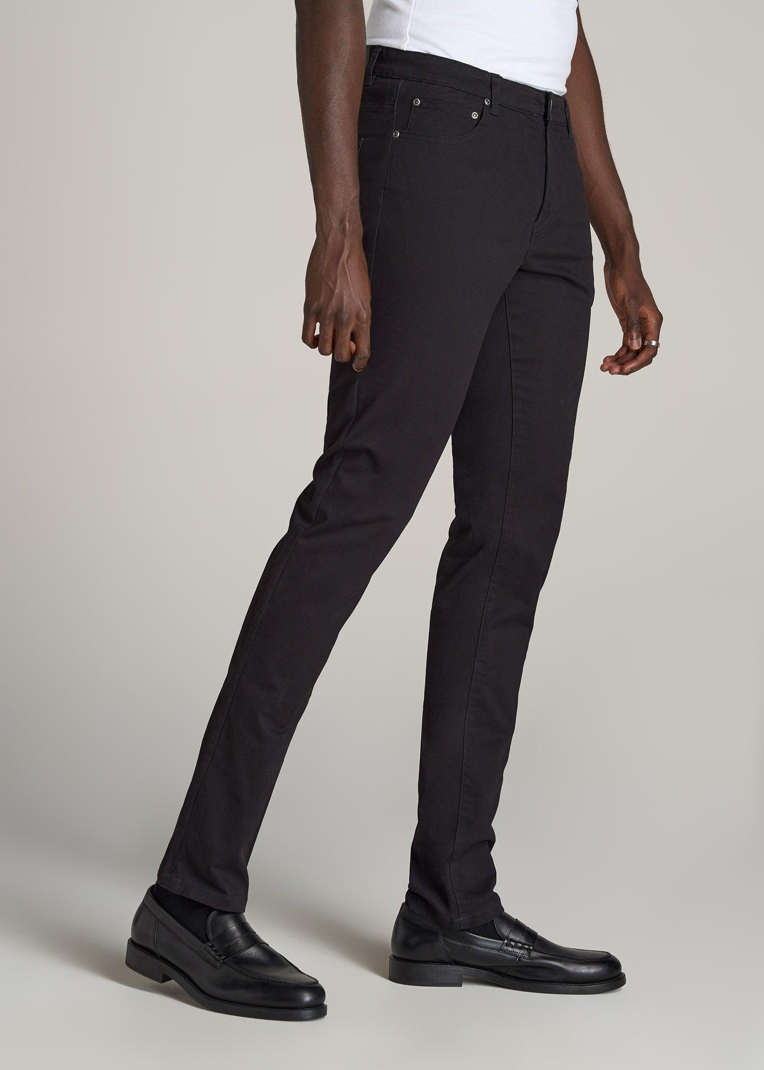 Dylan SLIM FIT Five-Pocket Pants For Tall Men in Iron Grey Product Image