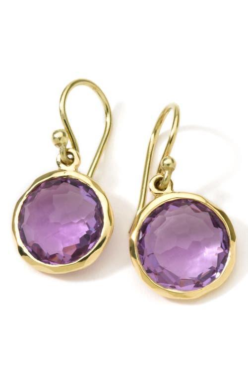 Ippolita Mini Rock Candy - Lollipop 18K Gold Drop Earrings Product Image