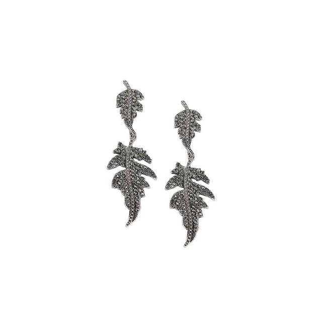 Sohi Womens Foliage Drop Earrings Product Image