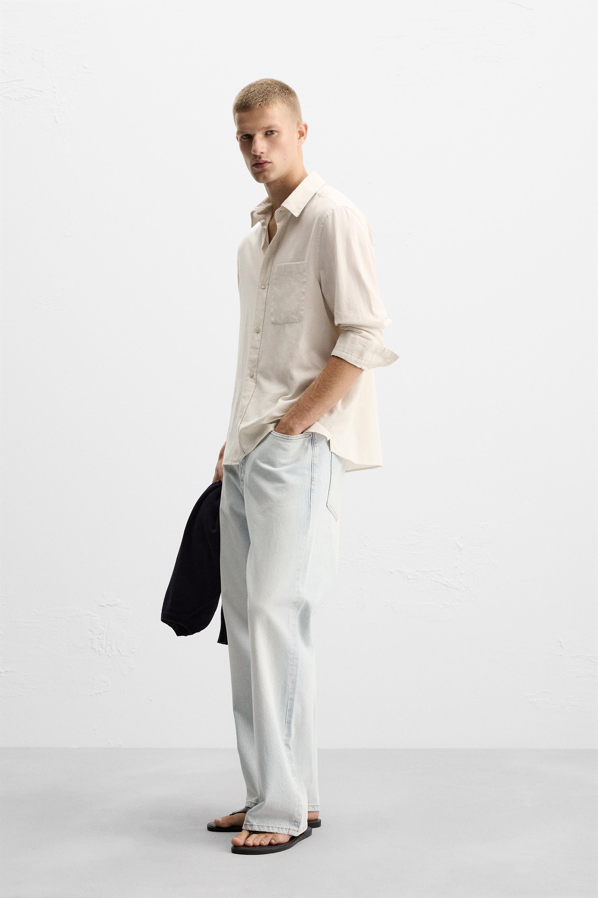 TEXTURED COTTON SHIRT Product Image