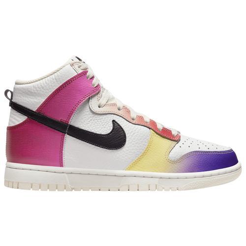 Nike Womens Dunk Hi - Shoes Summit White/Black Product Image