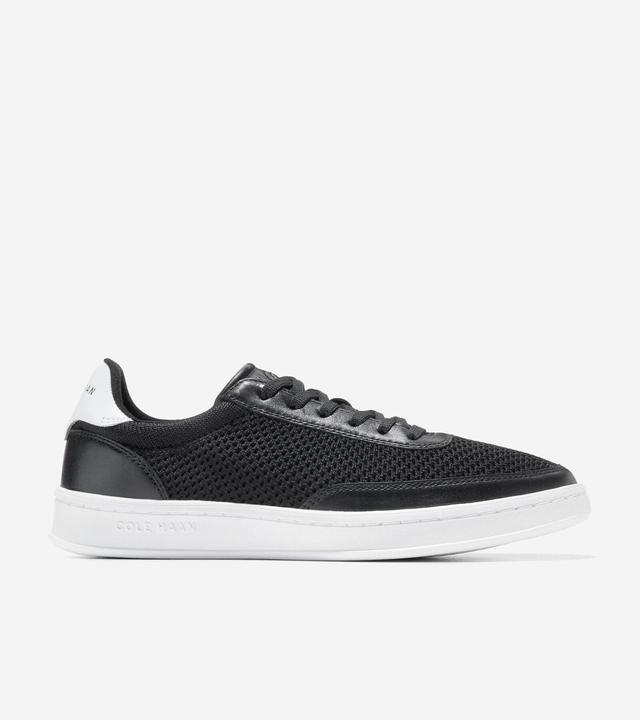 Cole Haan Womens GrandPr Leisure Knit Sneaker - Black Size 6 Product Image