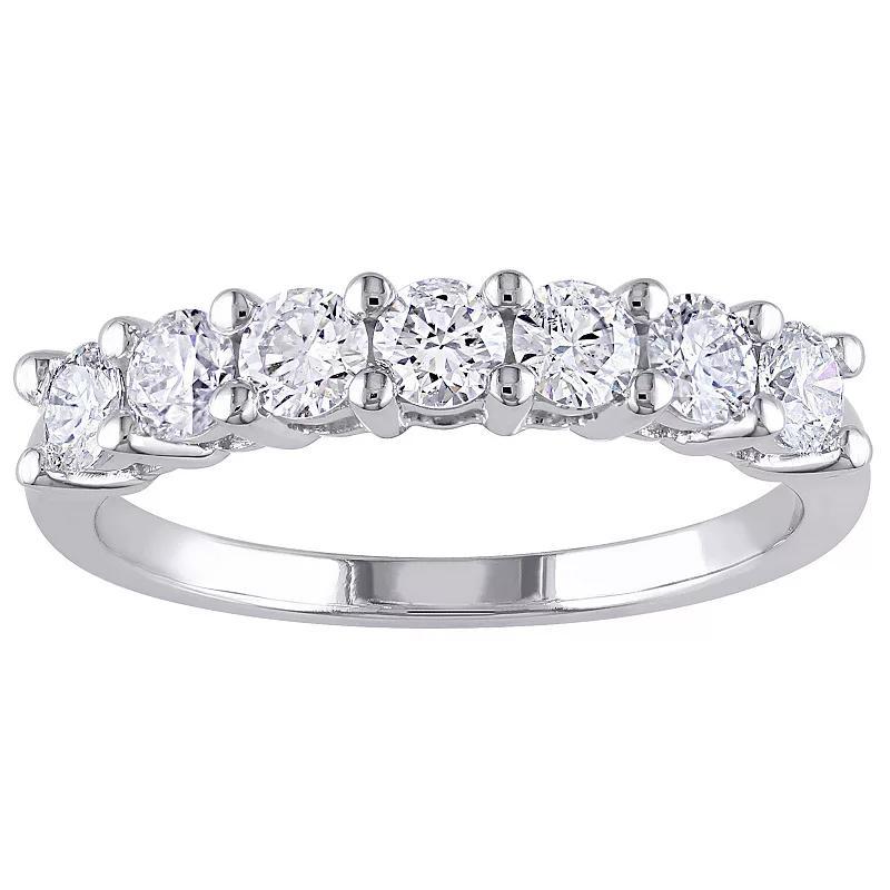 Stella Grace 14k White Gold 1 Carat T.W. Diamond Anniversary Ring, Womens 14k Whgold Product Image