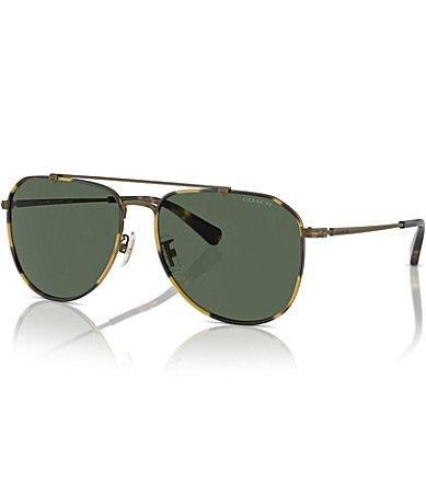 Belvoir & Co Kennedy Sunglasses Green/Gold Product Image