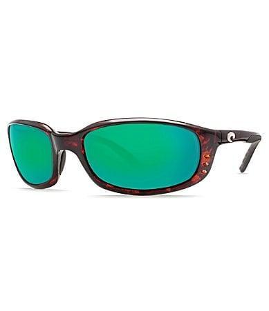 Costa Unisex Brine Polarized Tortoise Wrap Sunglasses Product Image