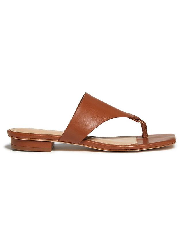 Womens Ring Leather Sandals Product Image