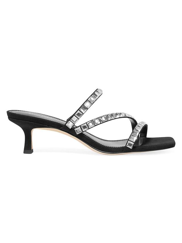 Womens Celia 50MM Crystal-Embellished Sandals Product Image