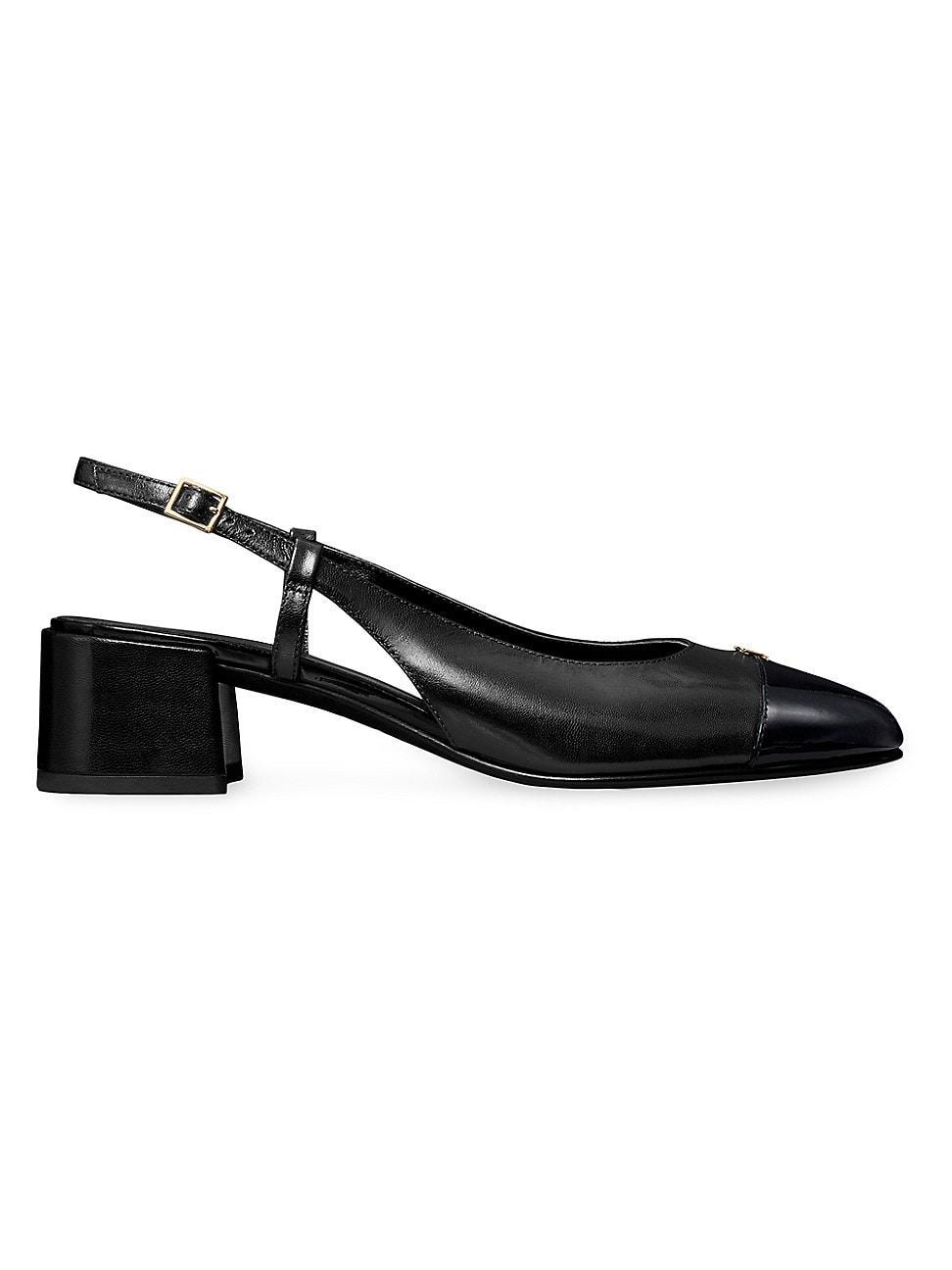 Tory Burch Cap-Toe Slingback 45mm (Perfect /Perfect ) Women's Shoes Product Image