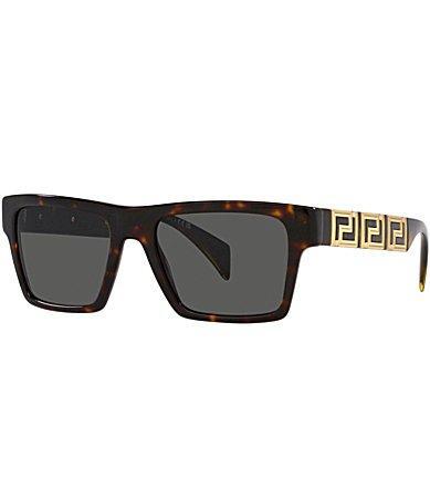 Versace Mens Ve444554 54mm Rectangle Sunglasses Product Image