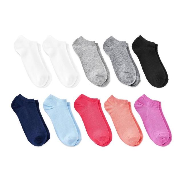 Womens 10pk Low Cut Socks - Dealworthy 4-10 Product Image