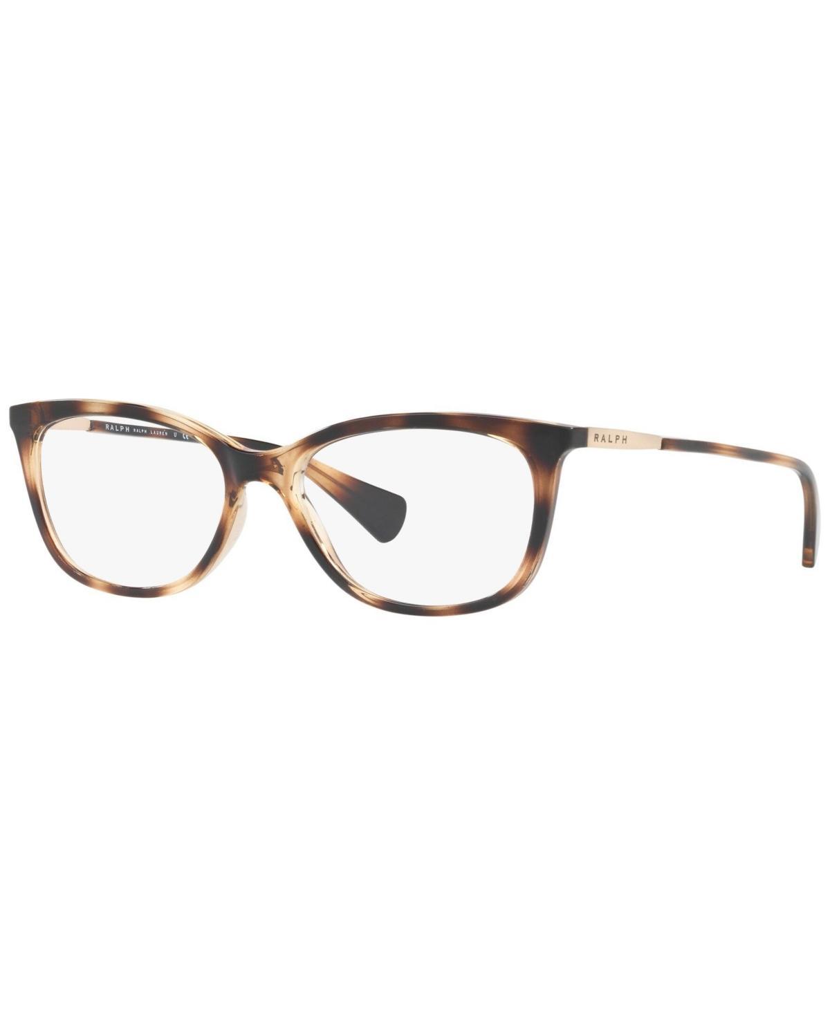 Ralph Lauren RA7085 Womens Rectangle Eyeglasses - Dark Havan Product Image