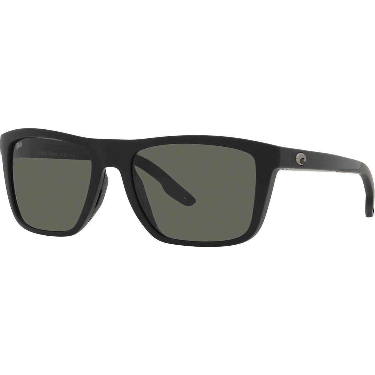 Costa Del Mar Mainsail 55mm Mirrored Polarized Rectangular Sunglasses Product Image