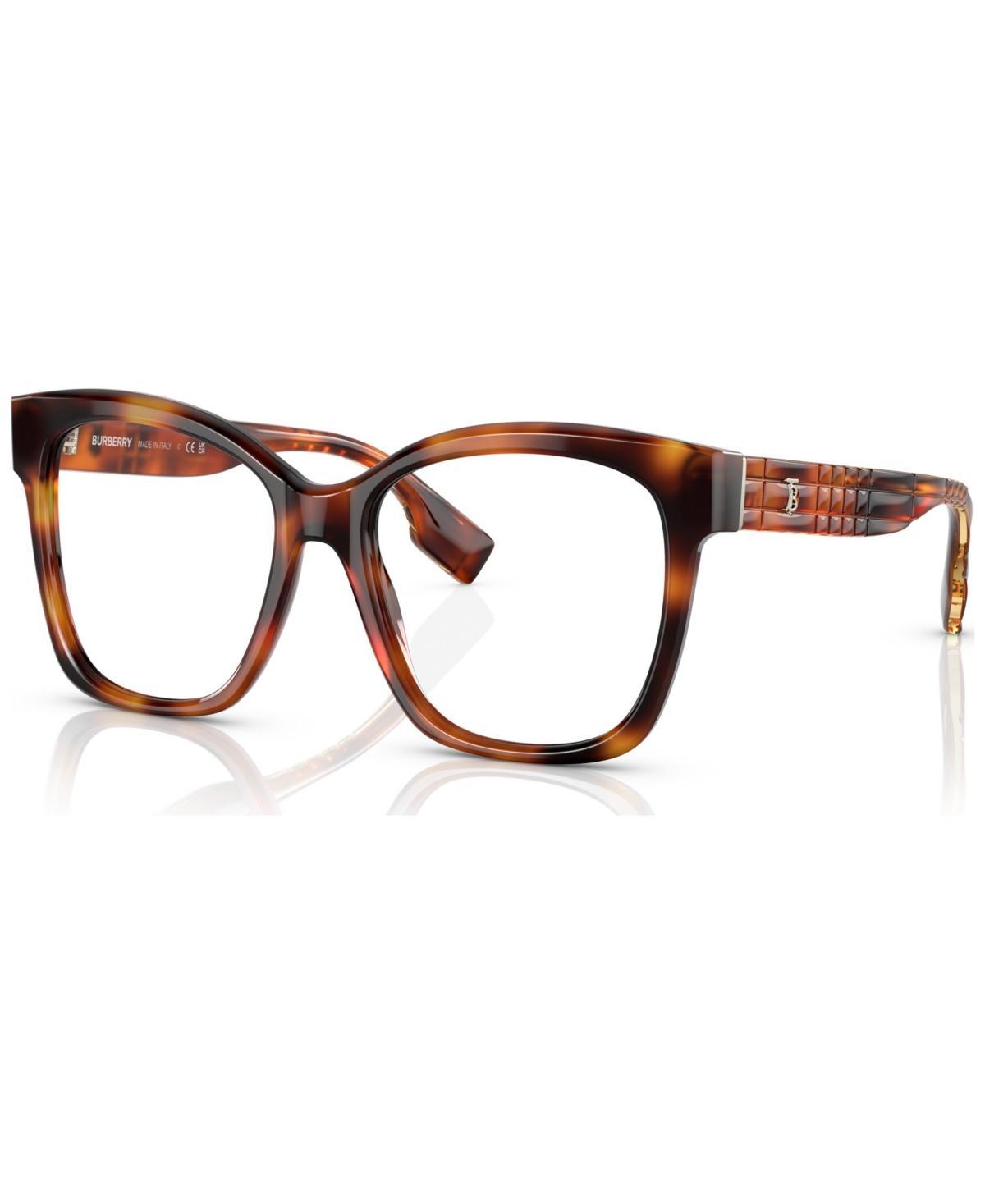 Burberry Womens Sylvie Eyeglasses, BE2363F - Light Havana Product Image