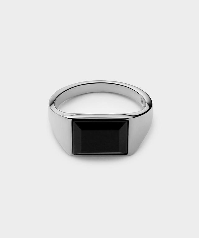 Miansai Lennox Onyx Ring in Sterling Silver Product Image