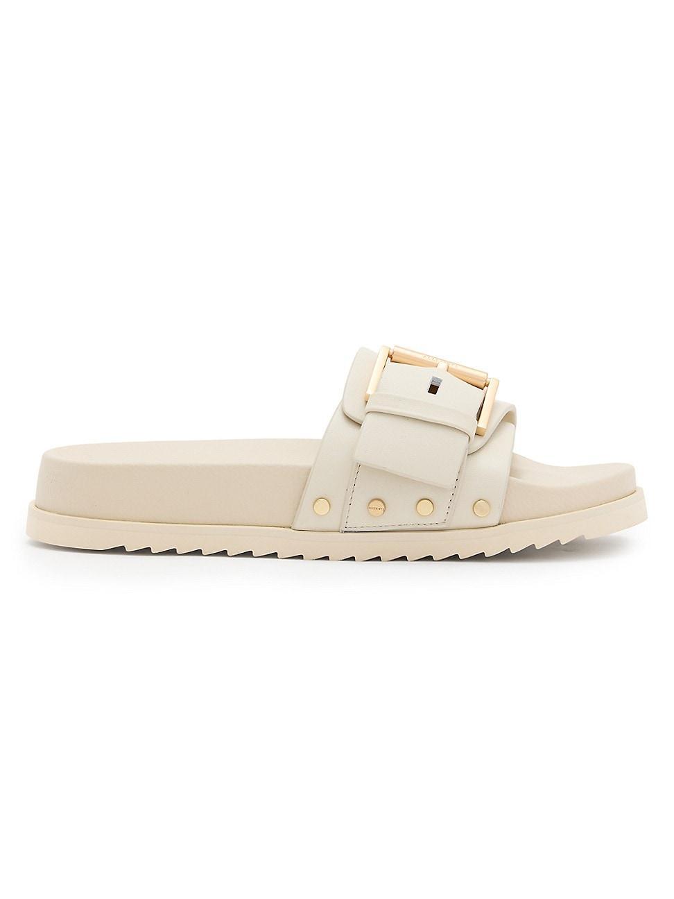 Allsaints Womens Ellie Studded Slide Sandals Product Image