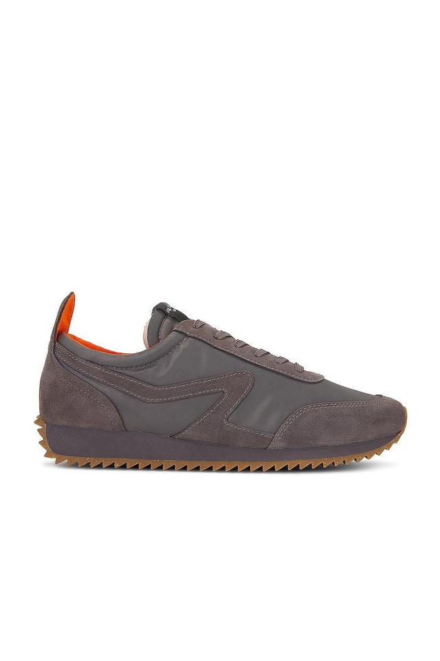 Rag & Bone Retro Runner Bomber Sneaker in Grey. Size 45. Product Image