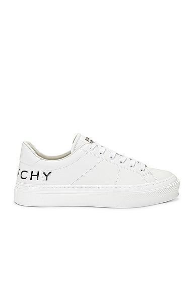 Givenchy City Sport Lace Up Sneaker in White Product Image