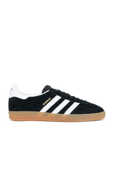 adidas Originals Gazelle Indoor in Black Product Image