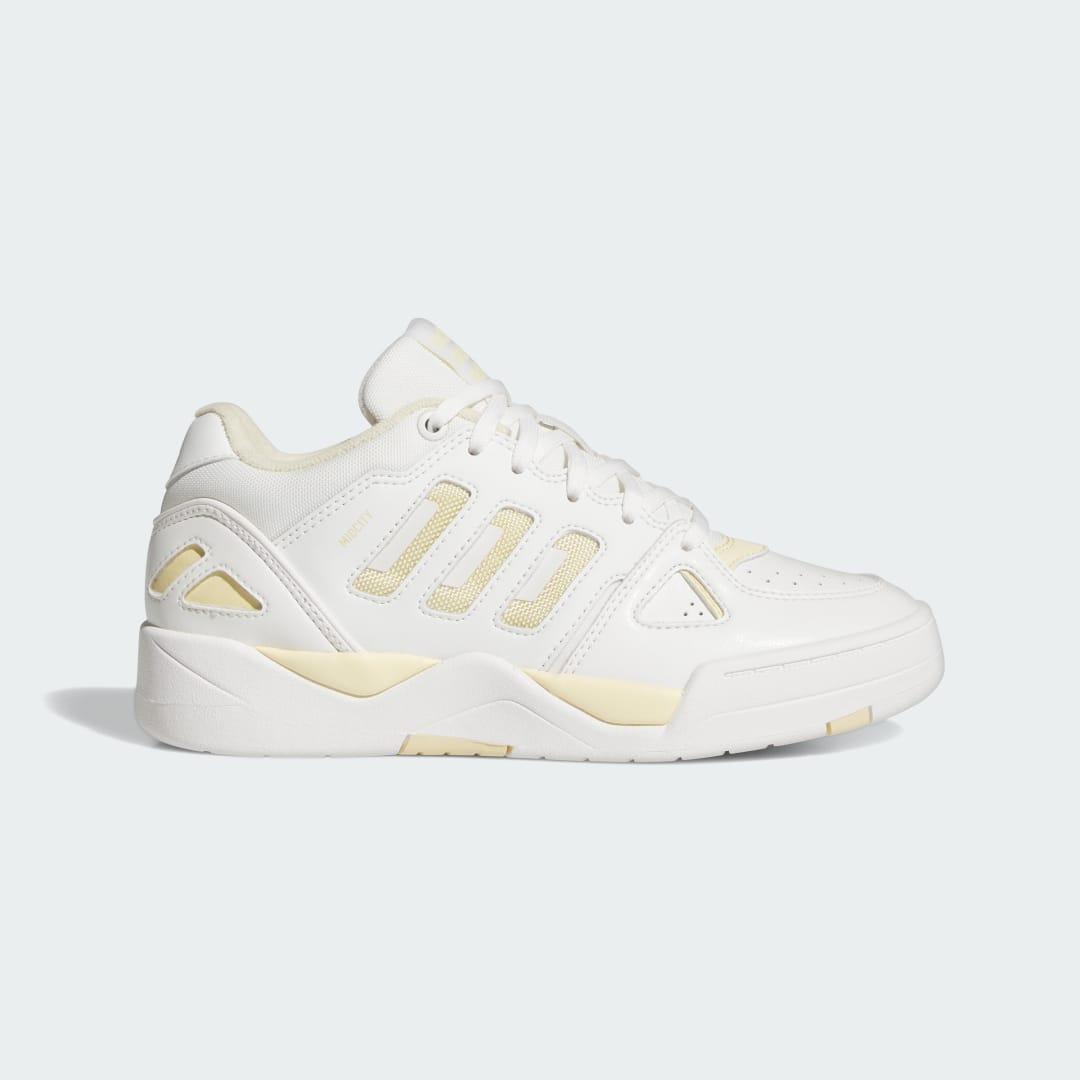 adidas MIDCITY LOW W Core White 10 Womens Product Image