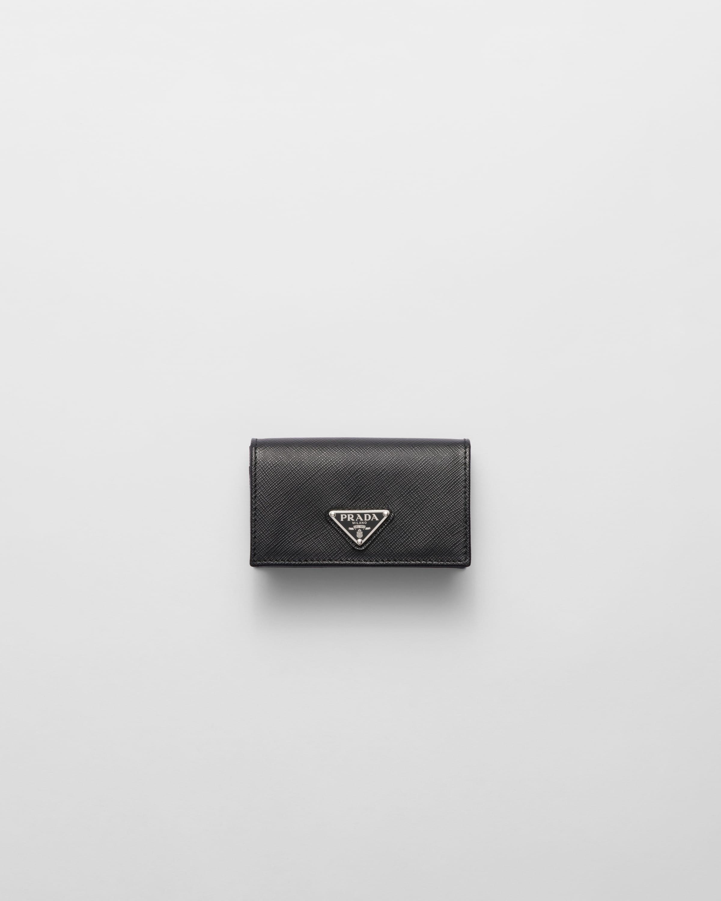 Saffiano leather card holder Product Image