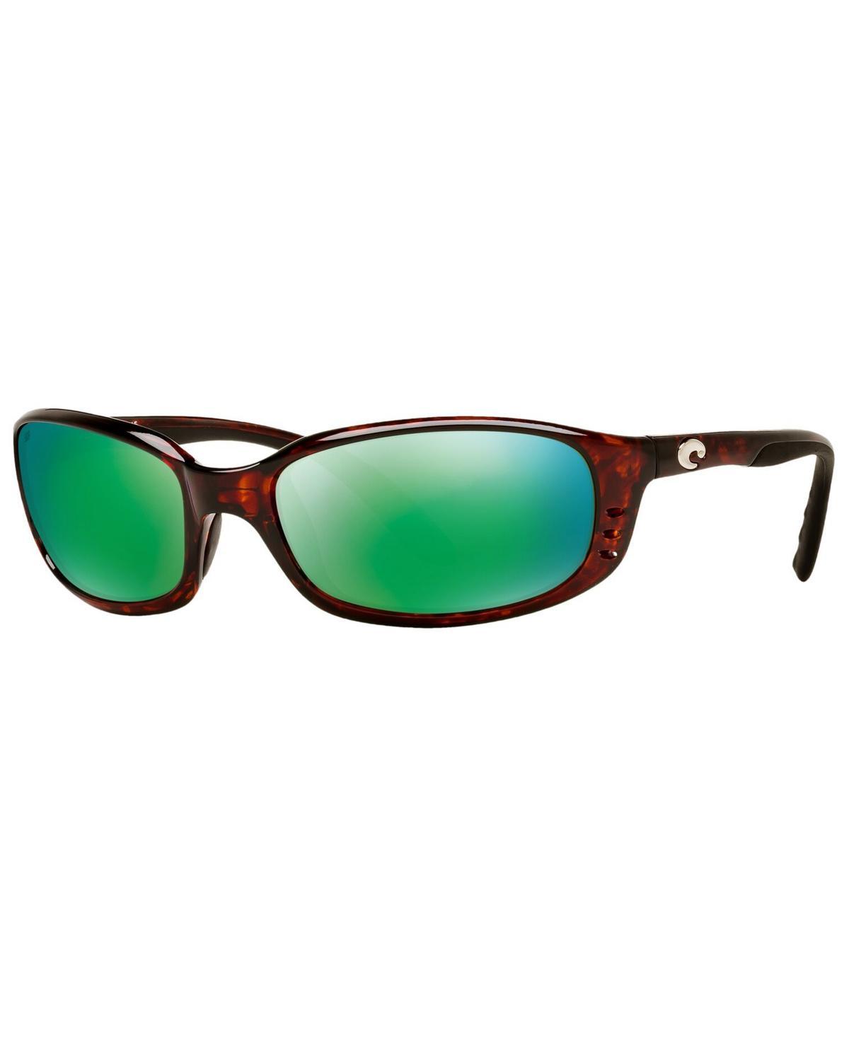 Costa Del Mar Brine 59mm Mirrored Polarized Oval Sunglasses Product Image