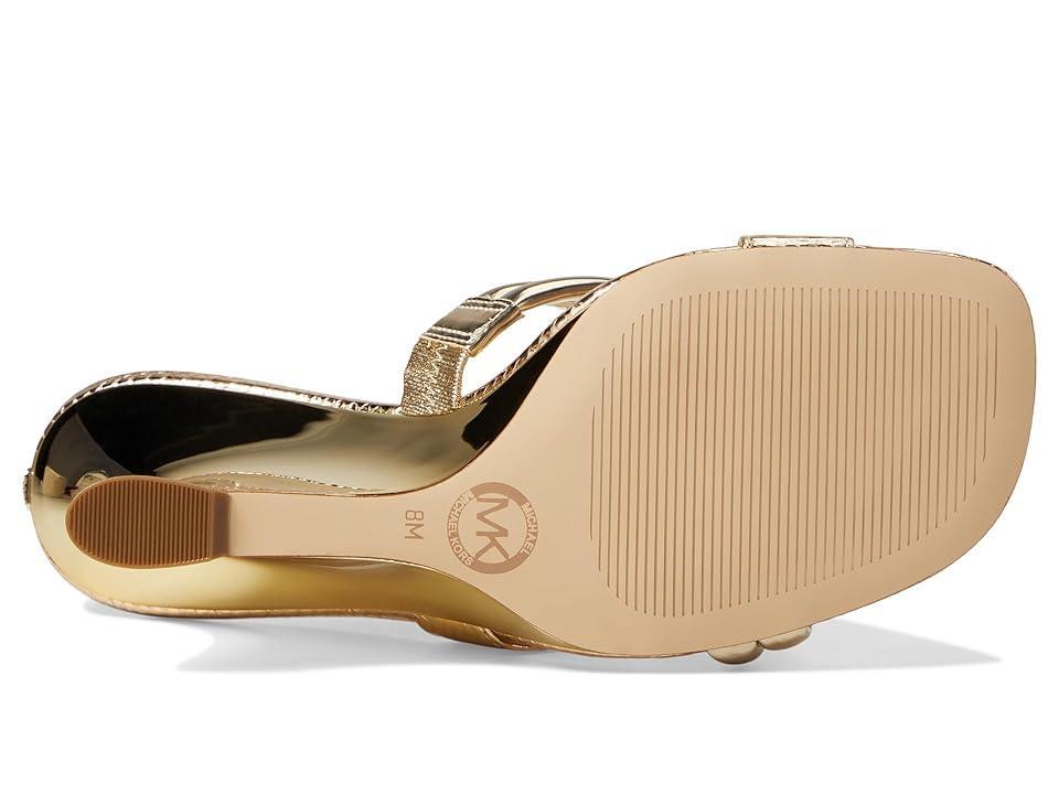 MICHAEL Michael Kors Nadina Mule Wedge (Pale ) Women's Sandals Product Image