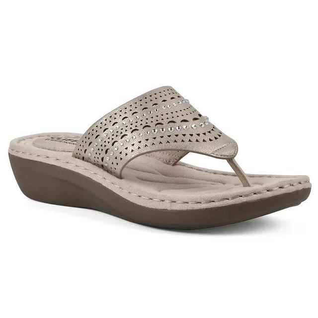 Cliffs by White Mountain Comate Womens Thong Sandals Product Image