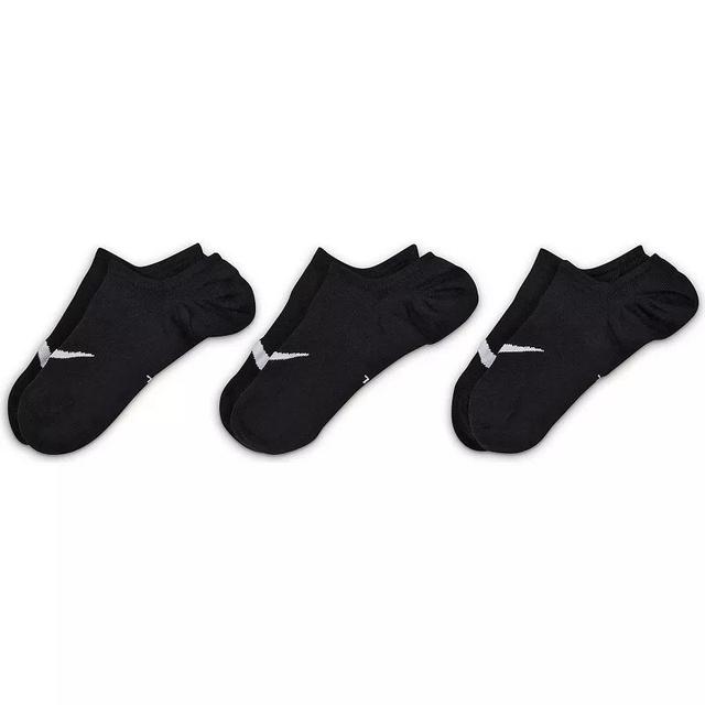 Womens Nike 3-Pack Everyday Plus Lightweight Training Footie Socks Product Image