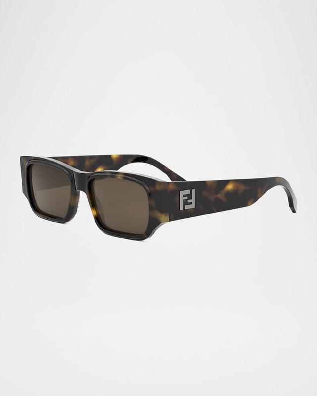 Mens FF Squared 54MM Rectangular Sunglasses Product Image