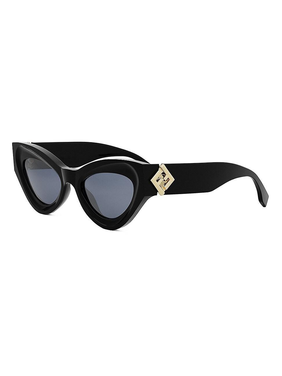 Womens FF Diamond 52MM Cat-Eye Sunglasses Product Image