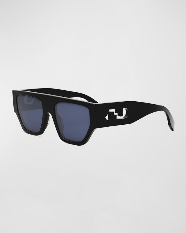 OLock Flat-Top Nylon Cat-Eye Sunglasses Product Image