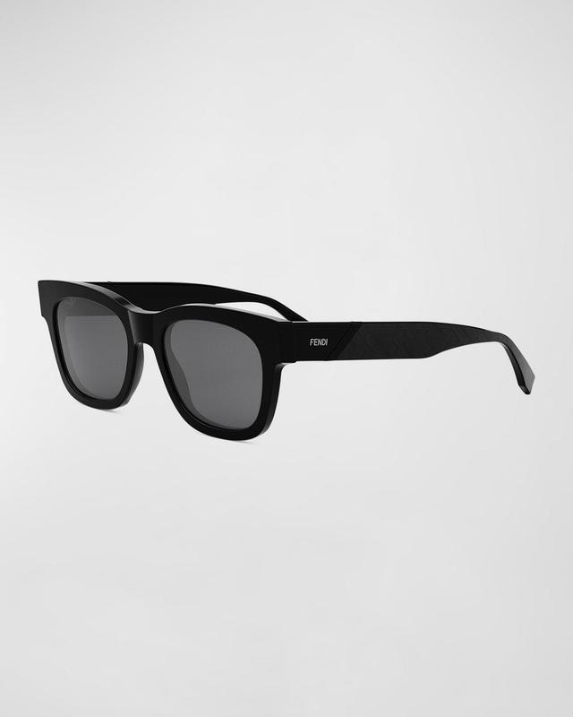 Mens Square Acetate Sunglasses Product Image