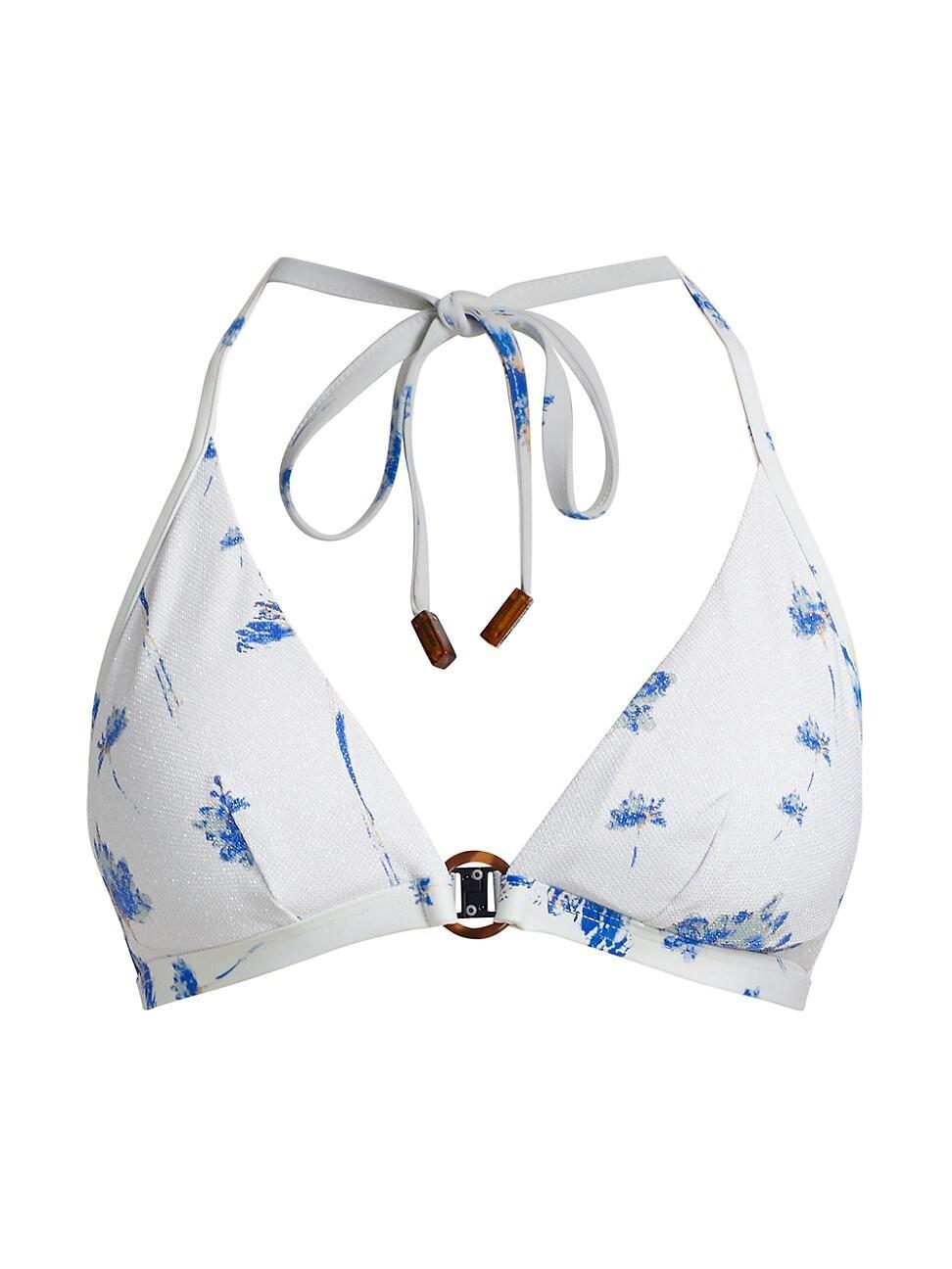 Womens Herbie Floral Triangle Bikini Top Product Image