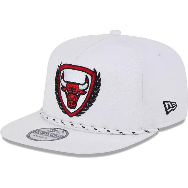 Mens New Era Chicago Bulls The Golfer Crest Snapback Hat Product Image