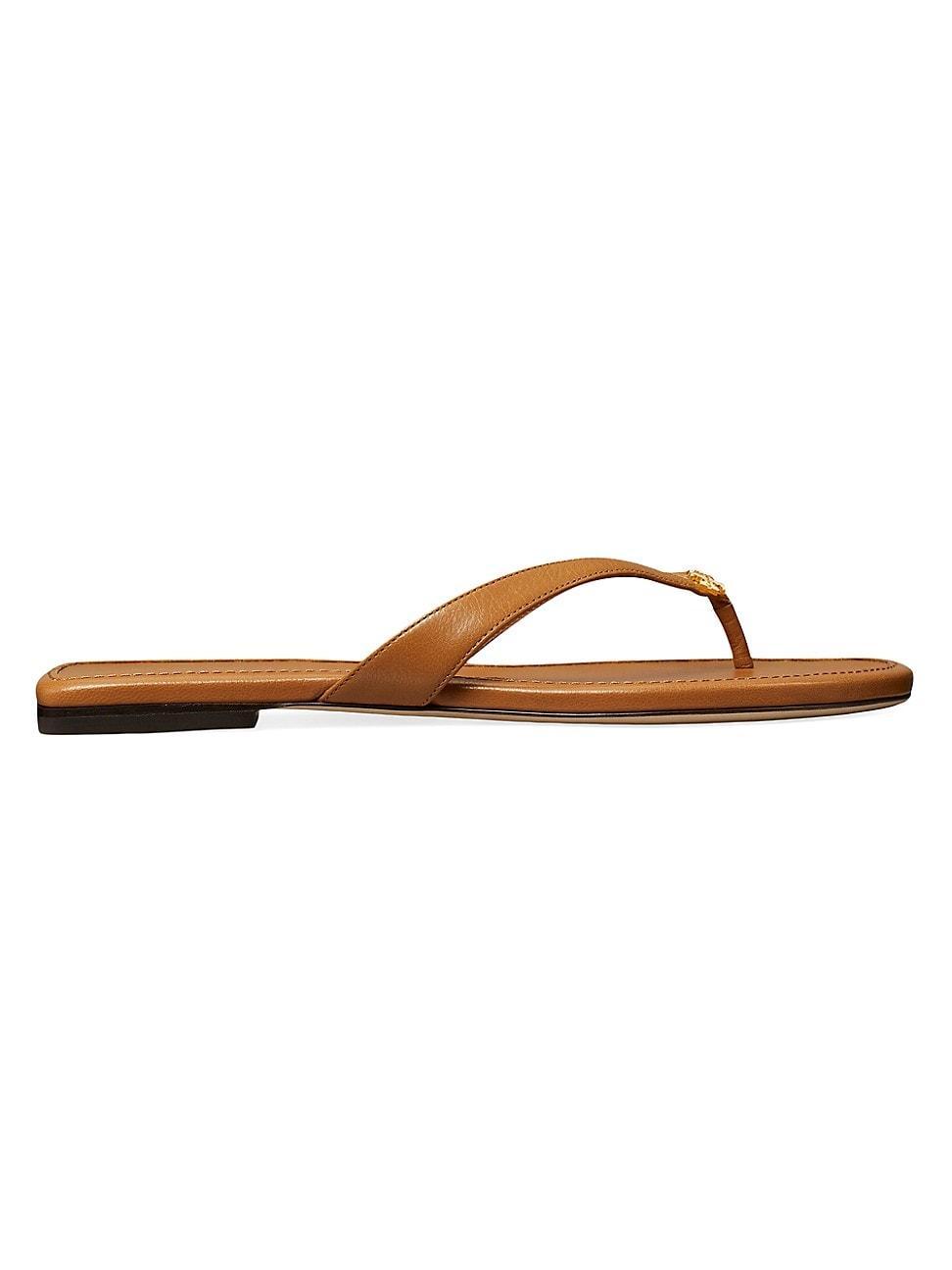 Womens Classic Leather Flip Flops Product Image