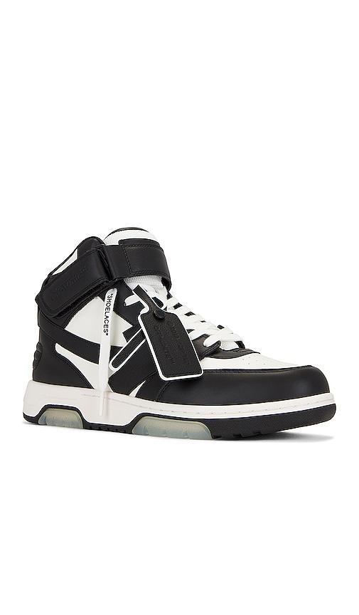 OFF-WHITE Out Of Office Mid Top Sneaker White,Black. (also in 41, 43, 44, 45). Product Image