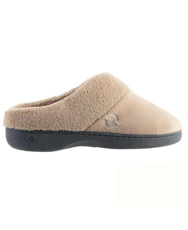 isotoner Mixed Microterry Hoodback Womens Slippers Product Image