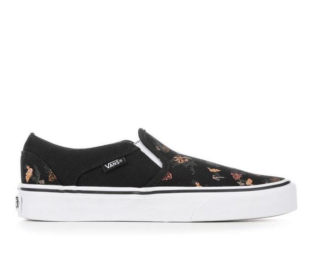 Women's Vans Asher Floral Skate Shoes Product Image