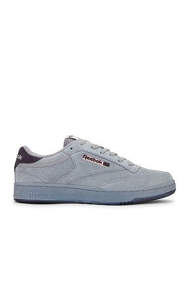 X NGG Club C Sneaker In Light Grey & Black Product Image