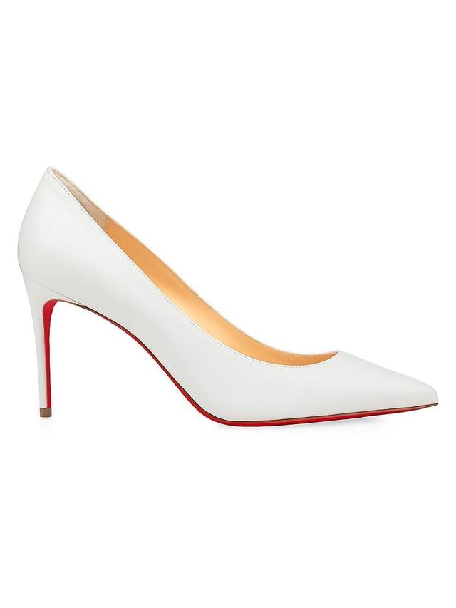 Womens Kate 85MM Leather Pumps Product Image