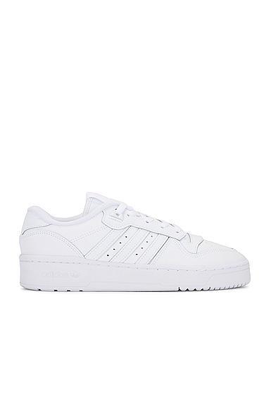 adidas Originals Rivalry Low Sneaker in White. Size 10, 10.5, 12, 9.5. Product Image