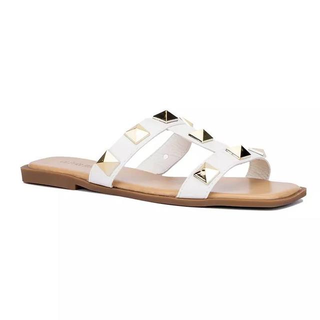 Olivia Miller Zoey Womens Slide Sandals Product Image