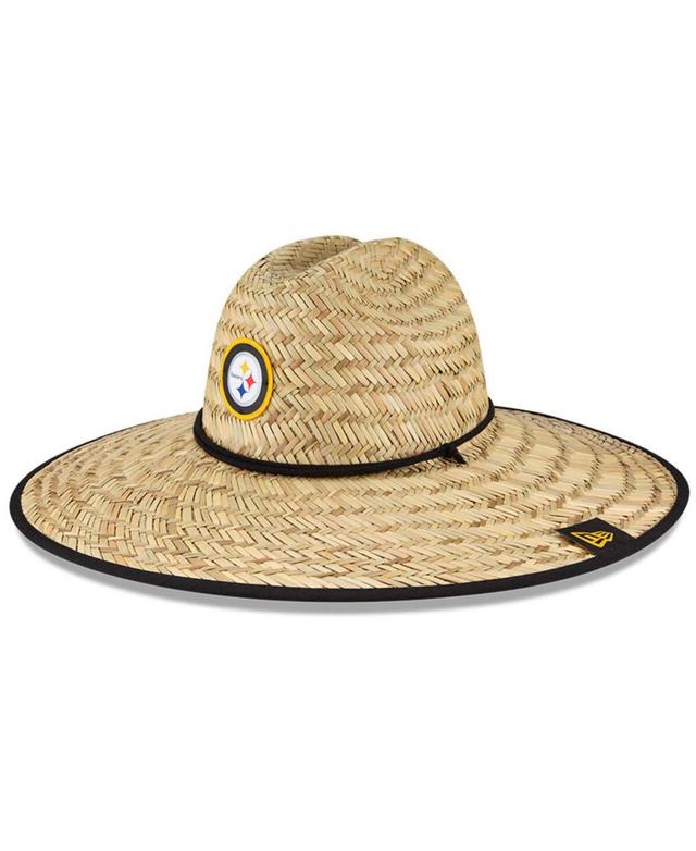 Mens Natural Pittsburgh Steelers 2021 Nfl Training Camp Official Straw Lifeguard Hat Product Image