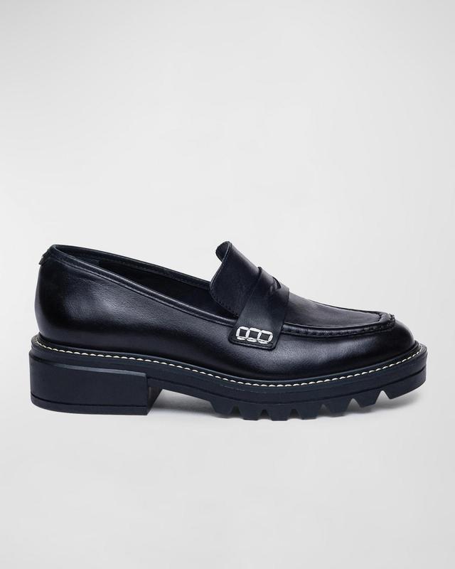 BERNARDO FOOTWEAR Chandler Platform Penny Loafer Product Image