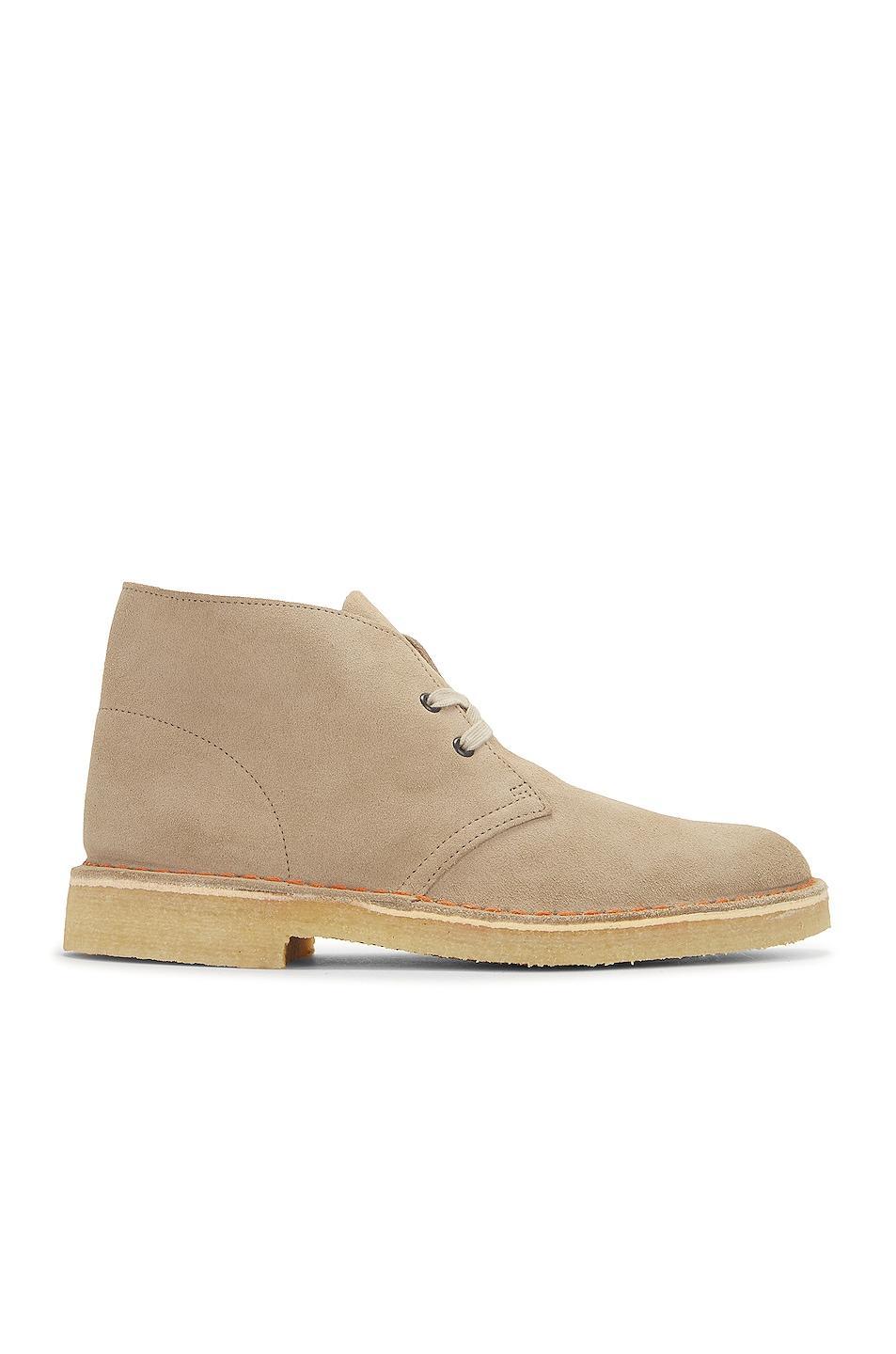 Clarks Desert Boot in San Suede in Sand Suede - Taupe. Size 10 (also in 11.5, 9). Product Image