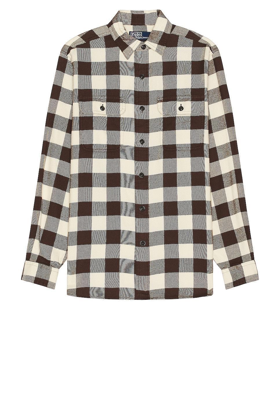 Polo Ralph Lauren Ranch Shirt in Brown Product Image