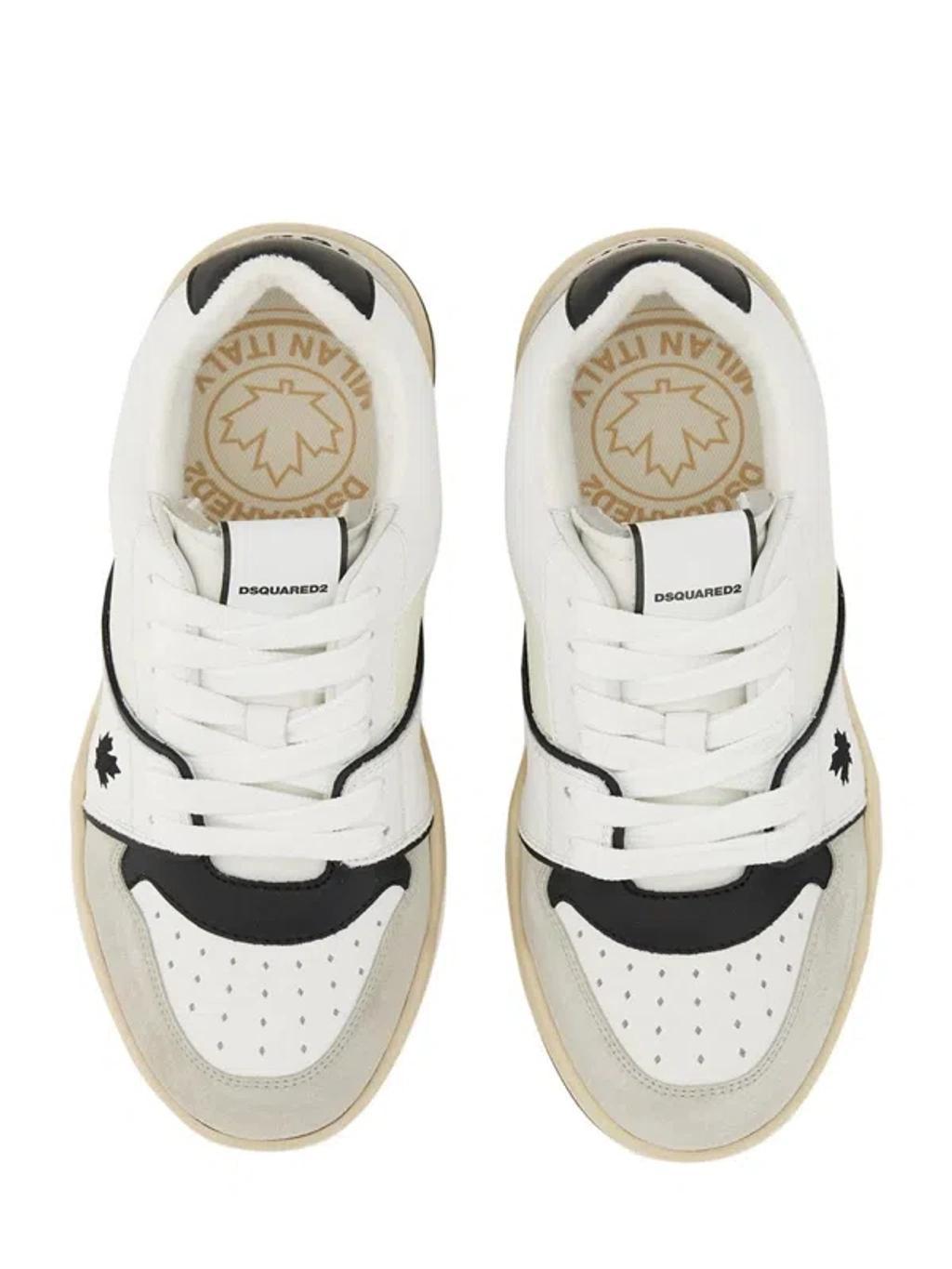 DSQUARED2 Sneaker With Logo In White Product Image